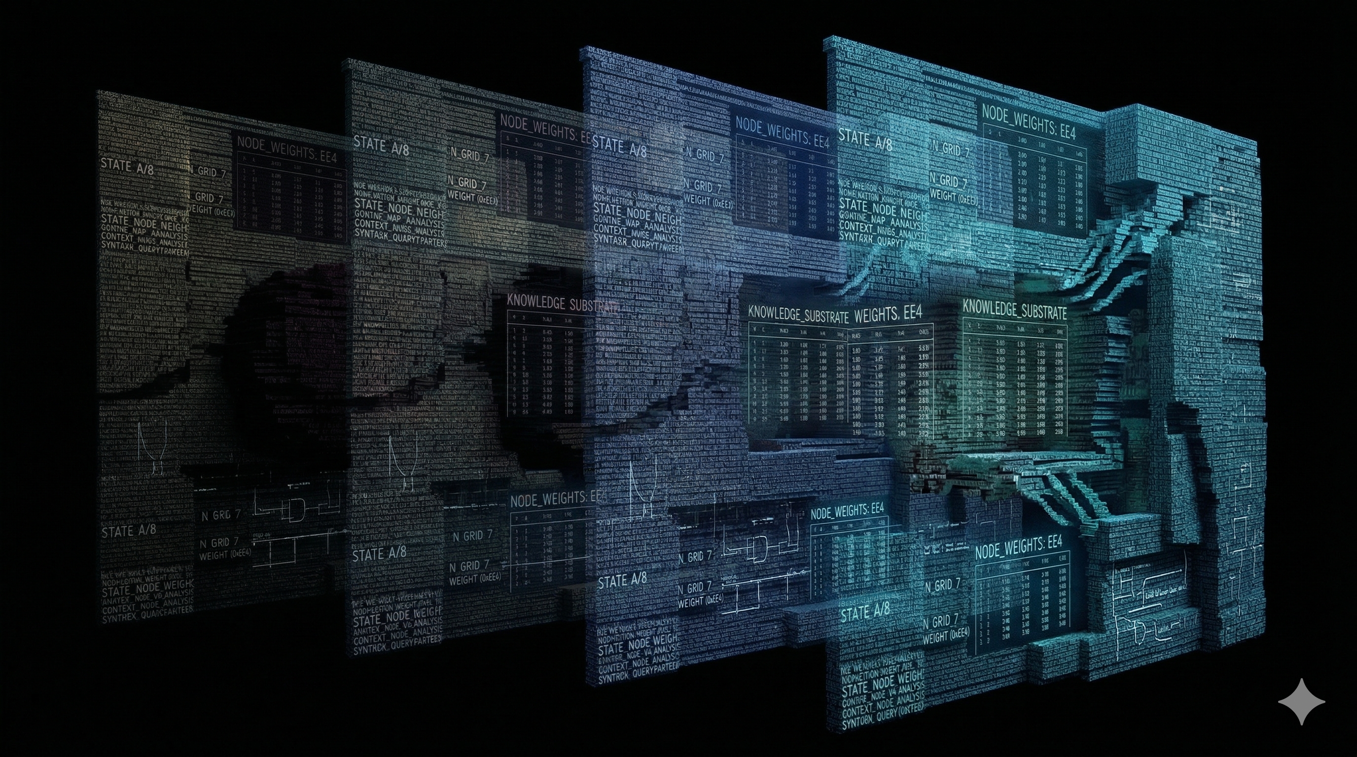 Data walls and telemetry panes for semantic analysis and model state